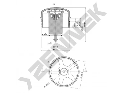 Oil filter housing cover DOC0002