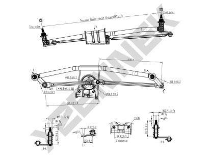 Wiper Linkage DWL0010