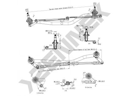 Wiper Linkage DWL0011