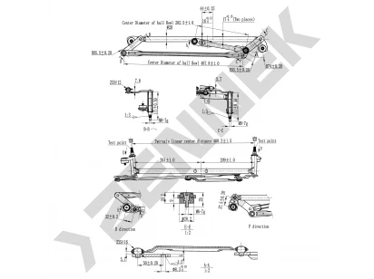 Wiper Linkage DWL0012