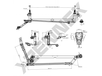 Wiper Linkage DWL0015