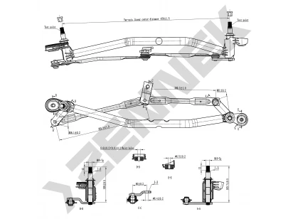 Wiper Linkage DWL0019