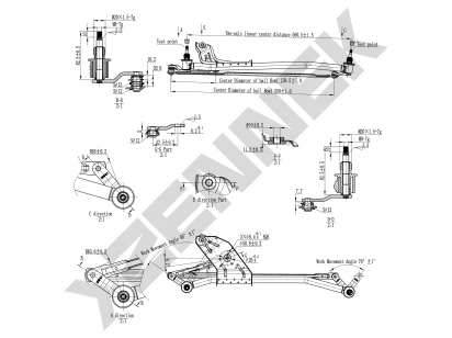 Wiper Linkage DWL0024