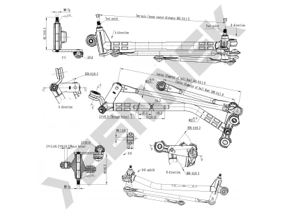 Wiper Linkage DWL0026