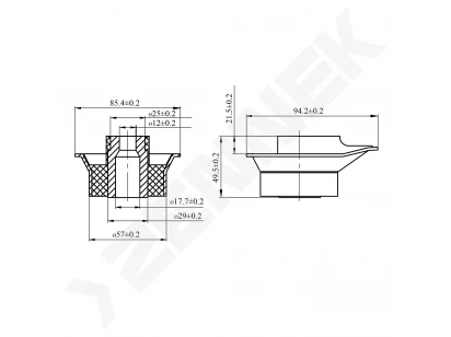 Silent block DSB0017