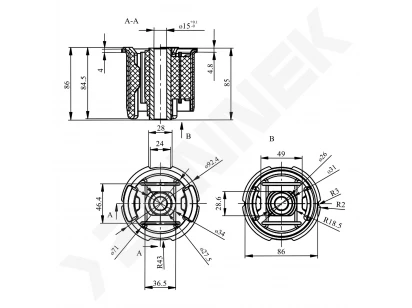 Silent block DSB0021