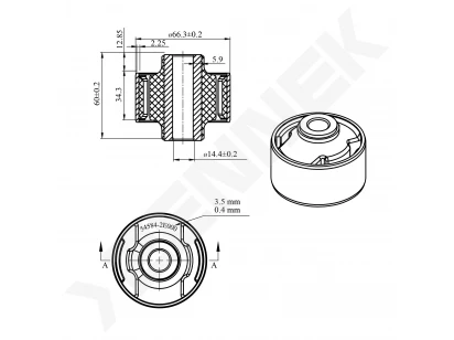 Silent block DSB0019