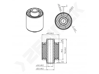 Silent block DSB0003
