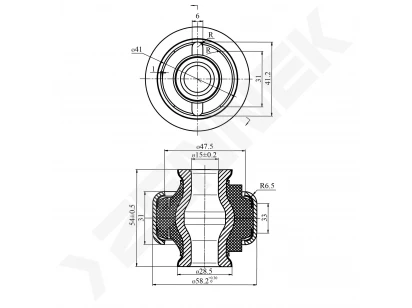 Silent block DSB0018