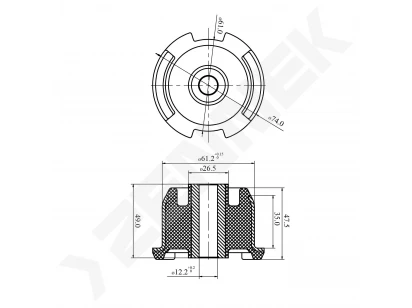 Silent block DSB0029