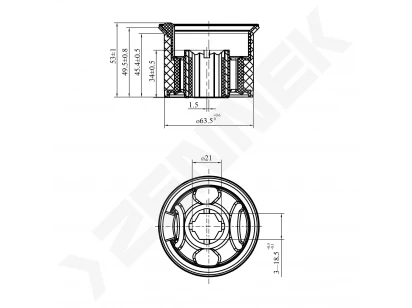 Silent block DSB0004