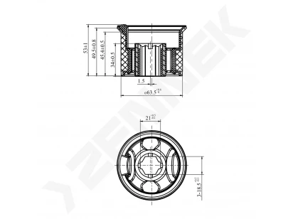 Silent block DSB0014