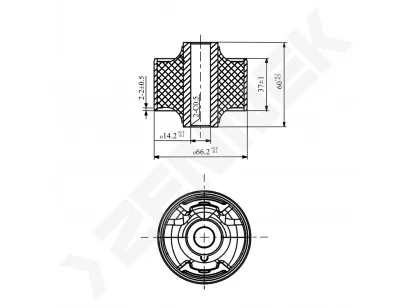 Silent block DSB0009