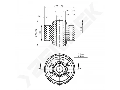 Silent block DSB0035