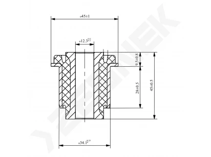 Silent block DSB0098