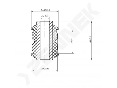 Silent block DSB0067