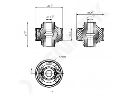 Silent block DSB0071