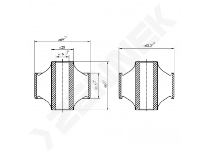 Silent block DSB0023