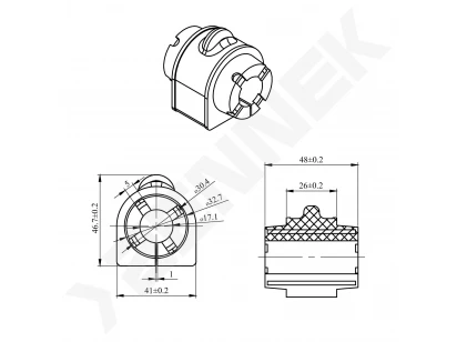 Stabilizer bushing DSR0056