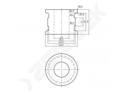 Stabilizer bushing DSR0040
