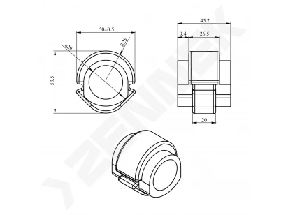 Stabilizer bushing DSR0036