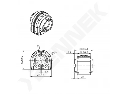 Stabilizer bushing DSR0023