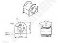 Stabilizer bushing DSR0038_4