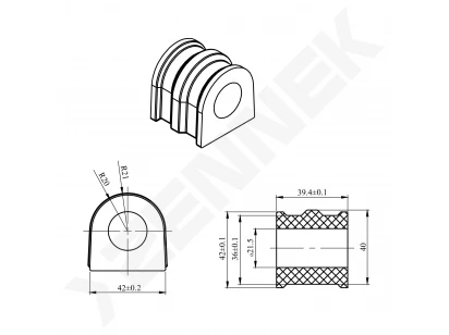 Stabilizer bushing DSR0013