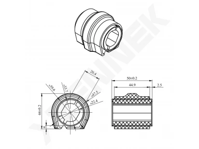 Stabilizer bushing DSR0053