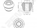 Stabilizer bushing DSR0016_4