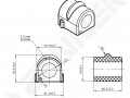 Stabilizer bushing DSR0050_4