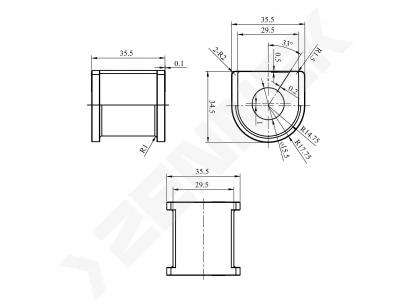 Stabilizer bushing DSR0045