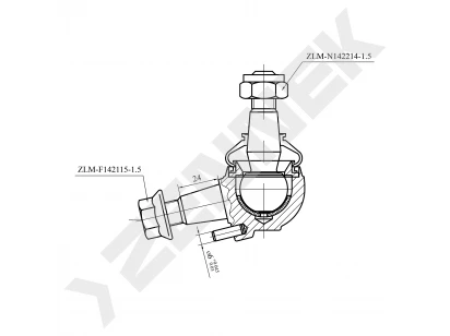 Ball joint DBJ0002