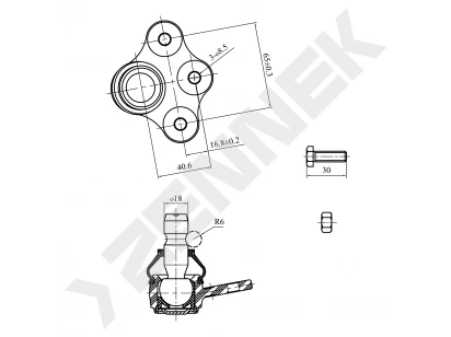 Ball joint DBJ0008
