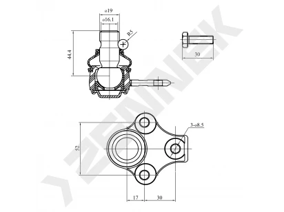 Ball joint DBJ0010