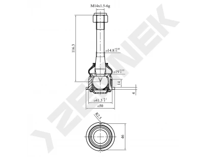 Ball joint DBJ0011