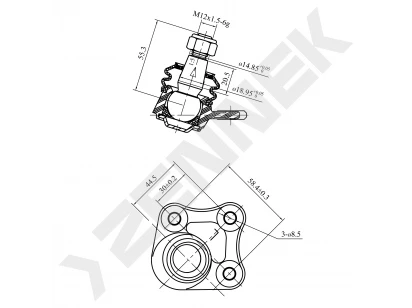 Ball joint DBJ0015