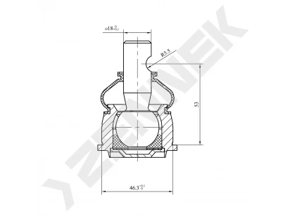 Ball joint DBJ0023