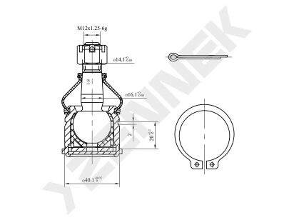 Ball joint DBJ0028