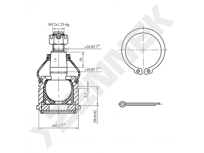 Ball joint DBJ0029