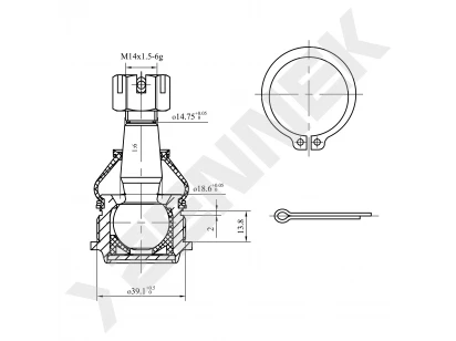 Ball joint DBJ0031