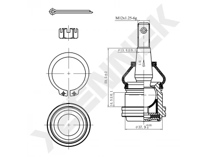 Ball joint DBJ0038