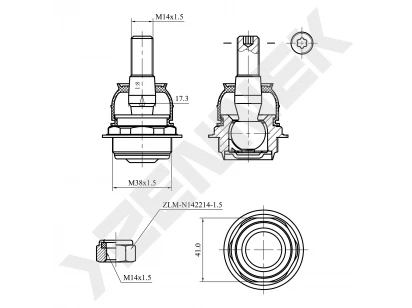 Ball joint DBJ0041