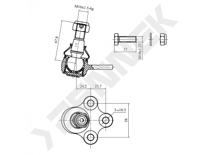 Ball joint DBJ0047