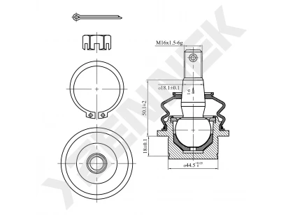 Ball joint DBJ0048