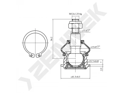 Ball joint DBJ0050