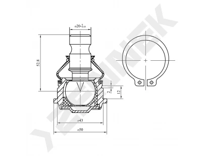 Ball joint DBJ0051