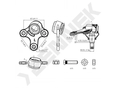 Ball joint DBJ0052