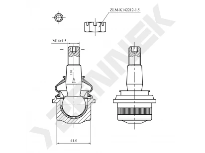 Ball joint DBJ0054