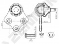 Ball joint DBJ0064_4